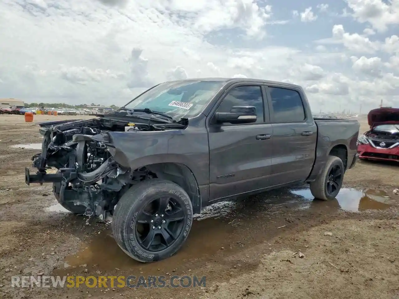 1 fotografías del automóvil dañado 1C6RREFT7MN647006 RAM 1500 2021