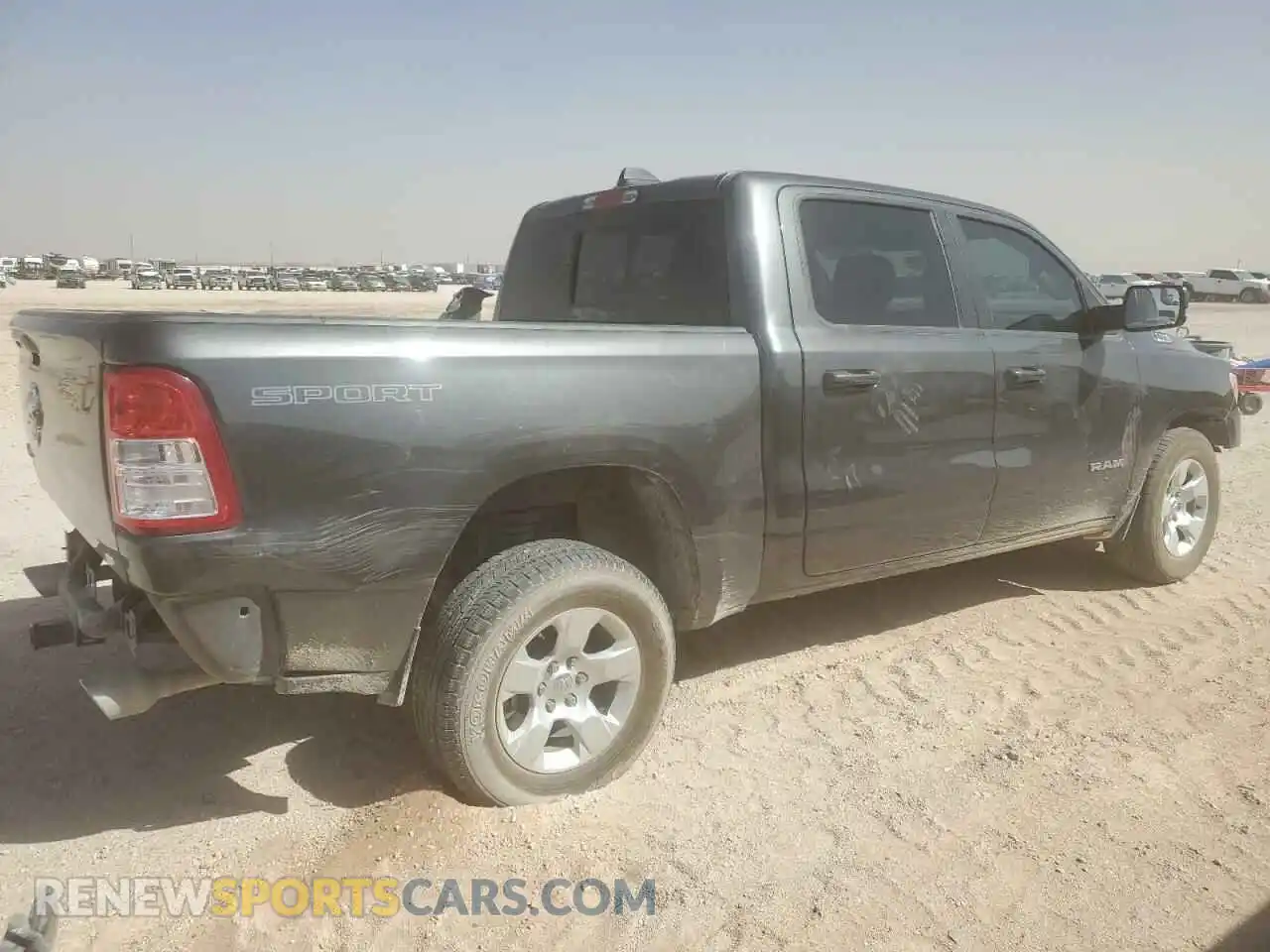 3 Photograph of a damaged car 1C6RREFT9MN543746 RAM 1500 2021