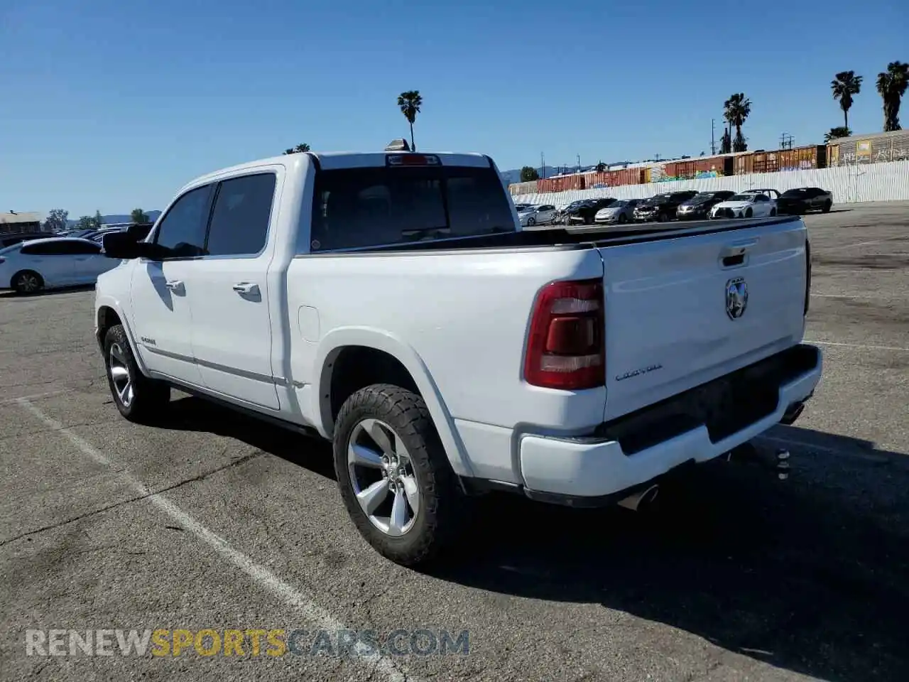 2 Photograph of a damaged car 1C6RREHT7MN801307 RAM 1500 2021
