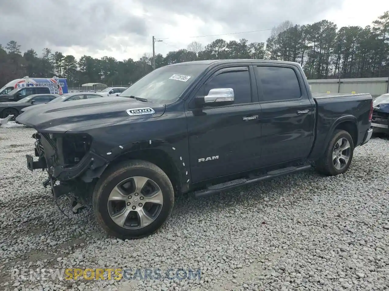 1 Photograph of a damaged car 1C6RREJT1MN769593 RAM 1500 2021