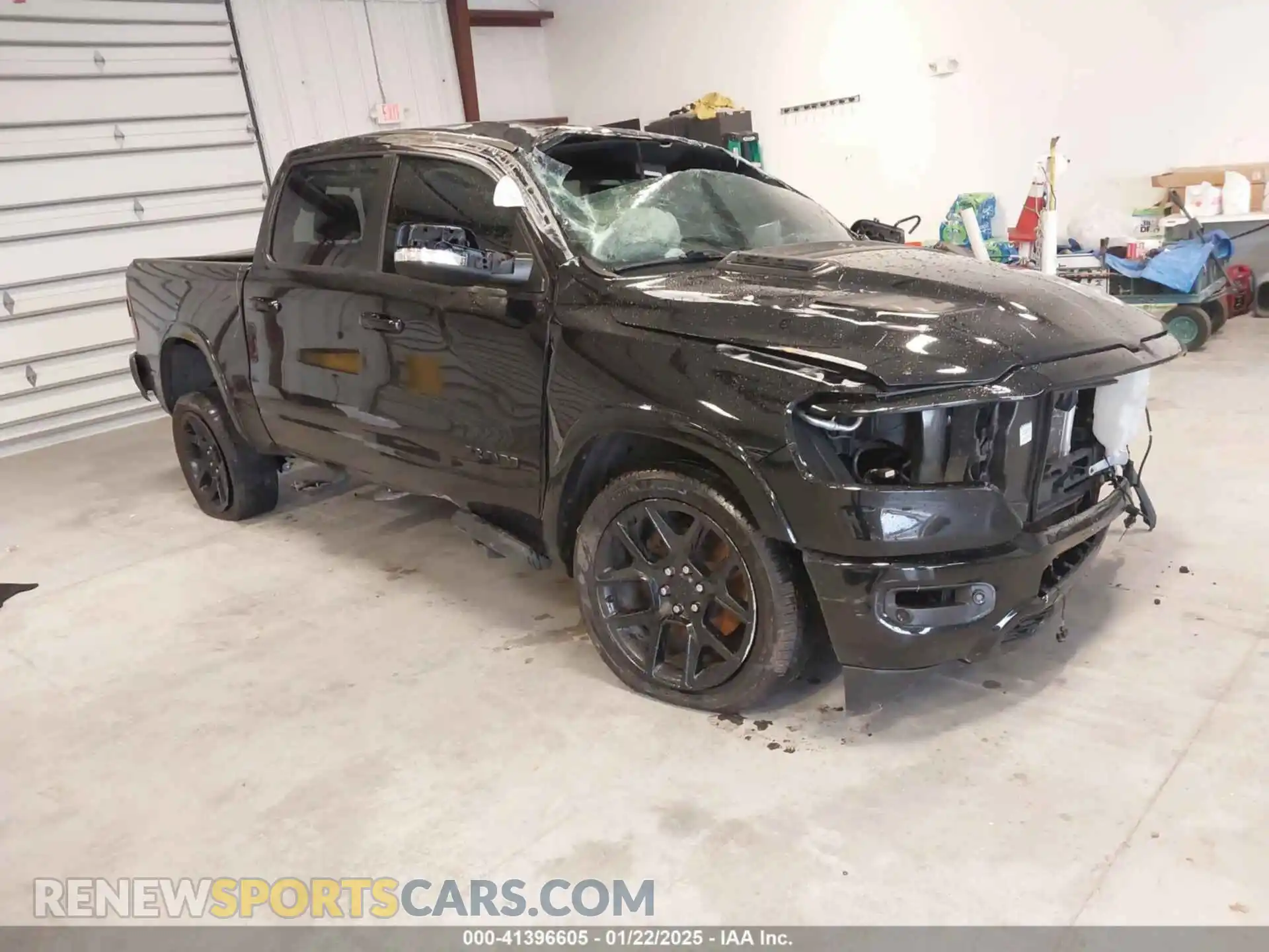 1 Photograph of a damaged car 1C6RREJT2MN710620 RAM 1500 2021