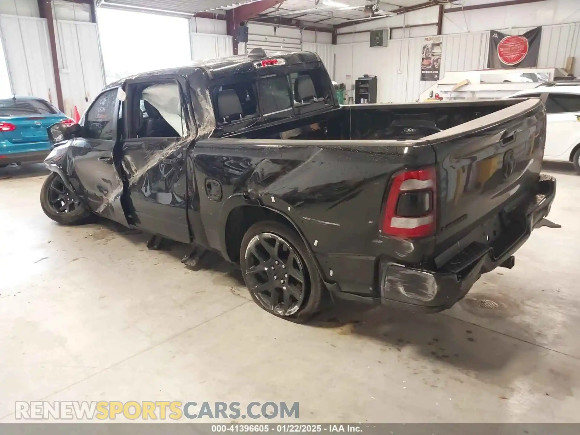 3 Photograph of a damaged car 1C6RREJT2MN710620 RAM 1500 2021