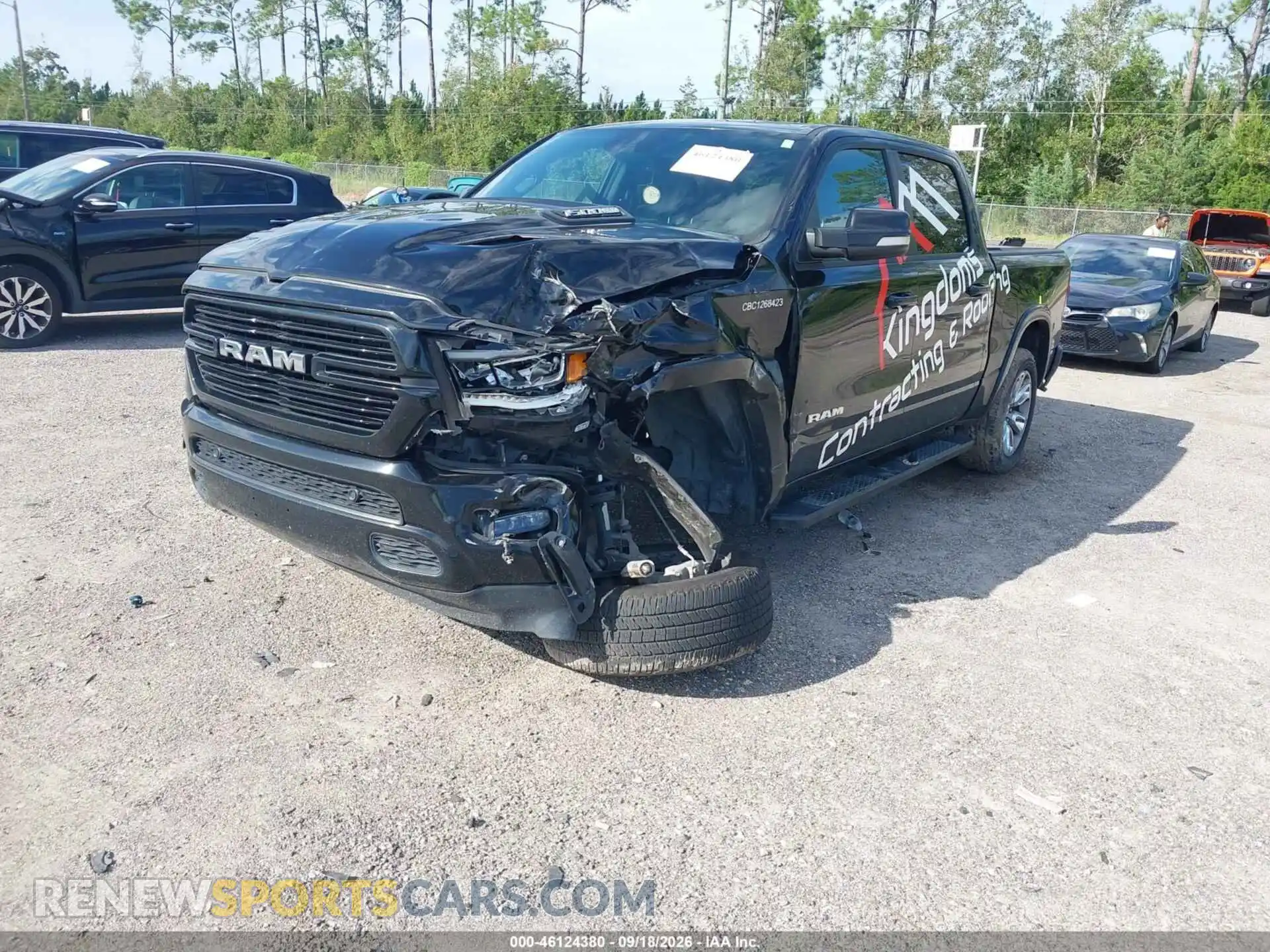 2 Фотография поврежденного автомобиля 1C6RREJT3MN502309 RAM 1500 2021