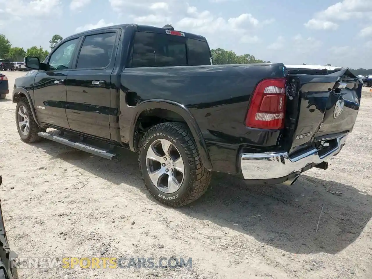 2 Photograph of a damaged car 1C6RREJT4MN711574 RAM 1500 2021