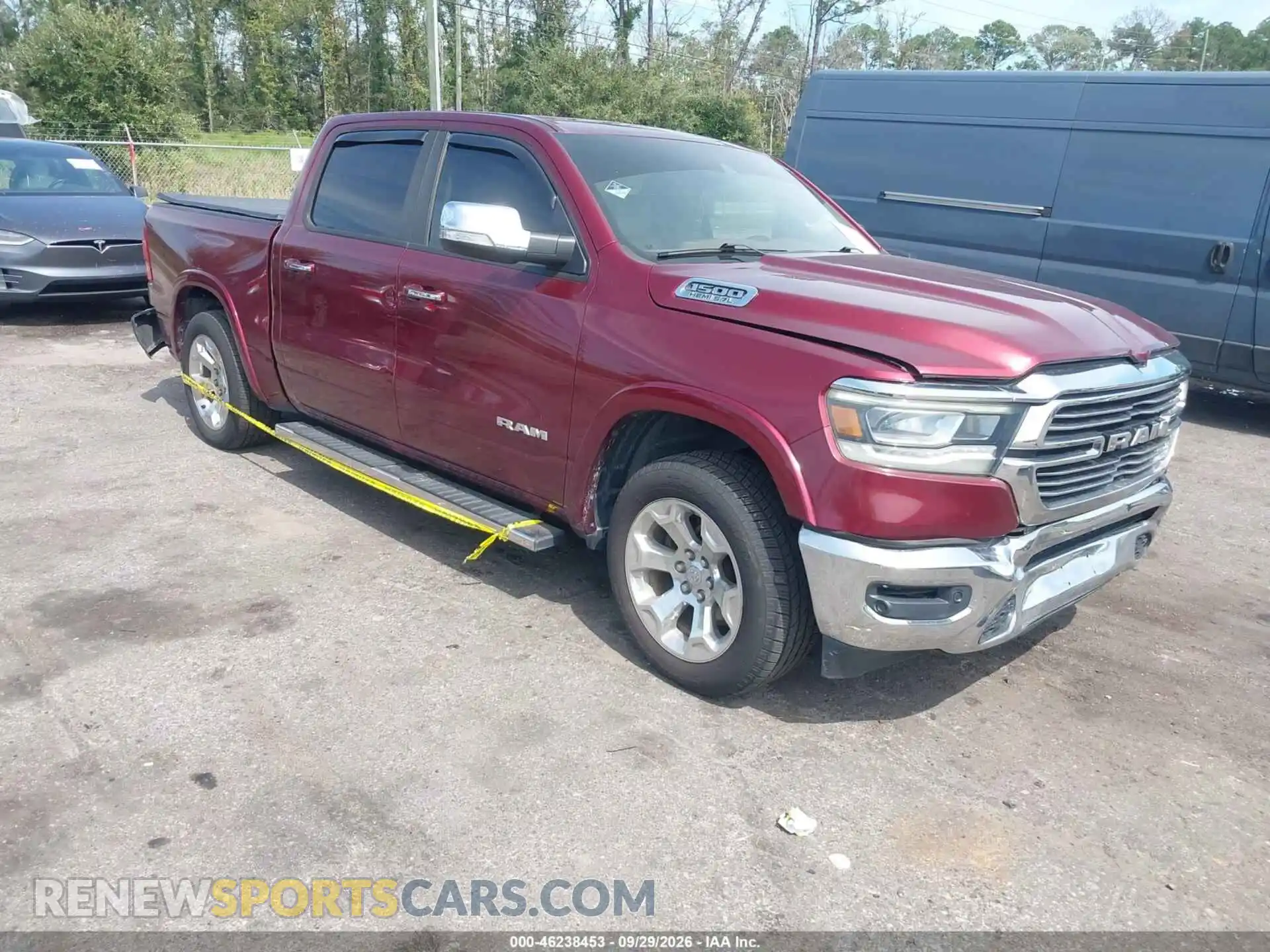 1 fotografías del automóvil dañado 1C6RREJT6MN835149 RAM 1500 2021