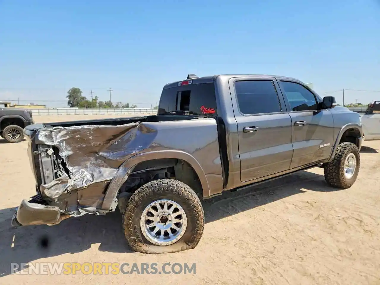 3 Photograph of a damaged car 1C6RREJT7MN712427 RAM 1500 2021