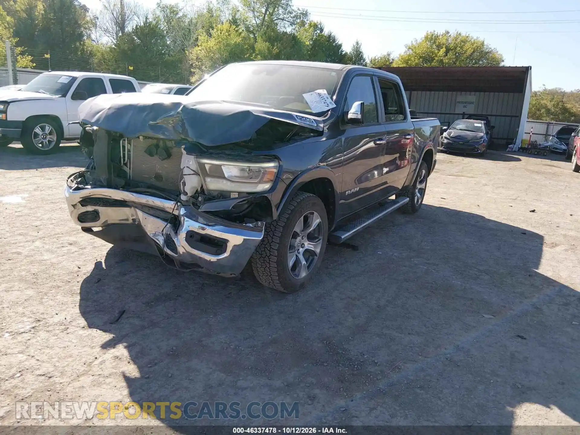 2 Фотография поврежденного автомобиля 1C6RREJT8MN748854 RAM 1500 2021