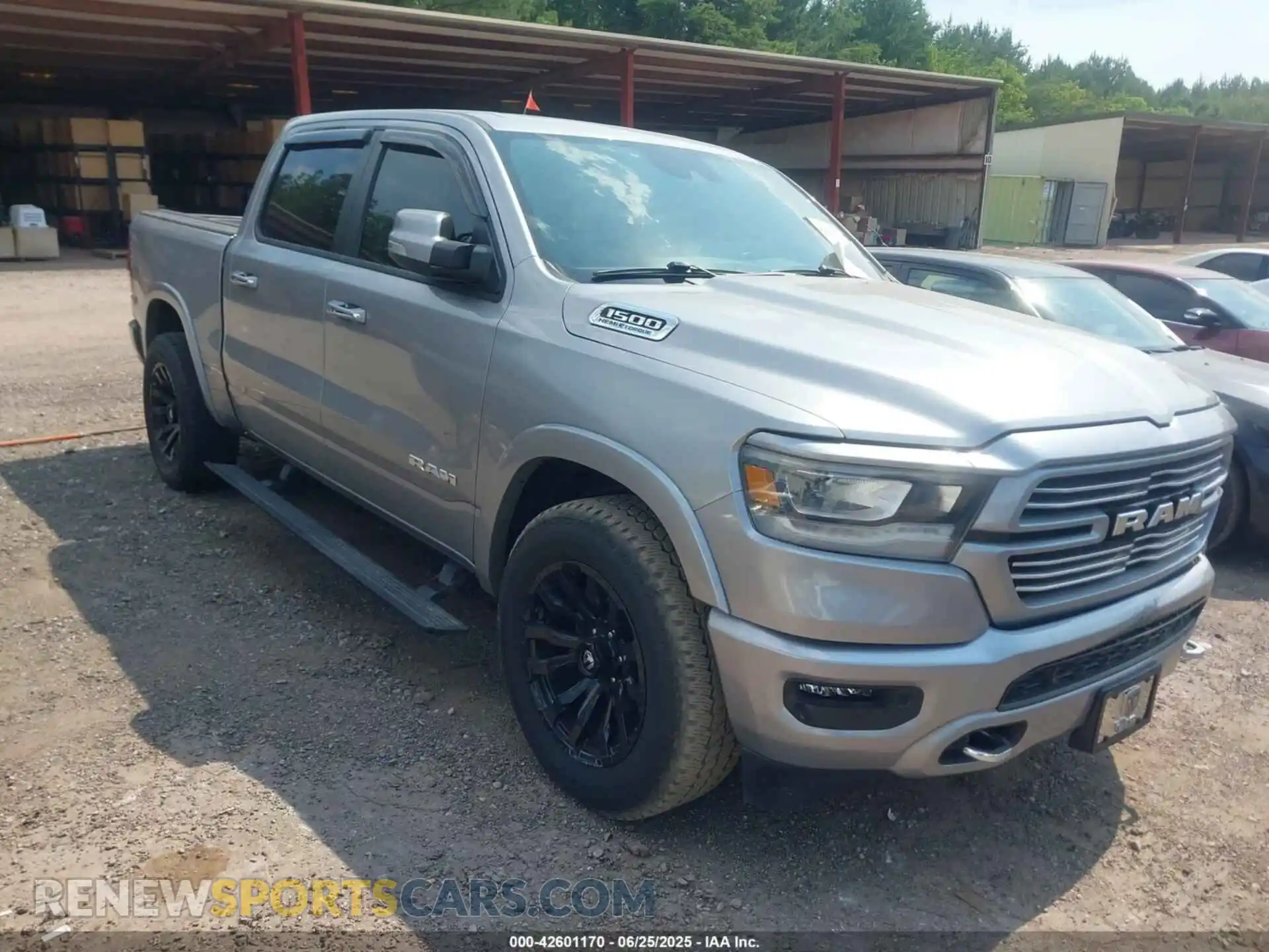 1 Photograph of a damaged car 1C6RREJT8MN767937 RAM 1500 2021