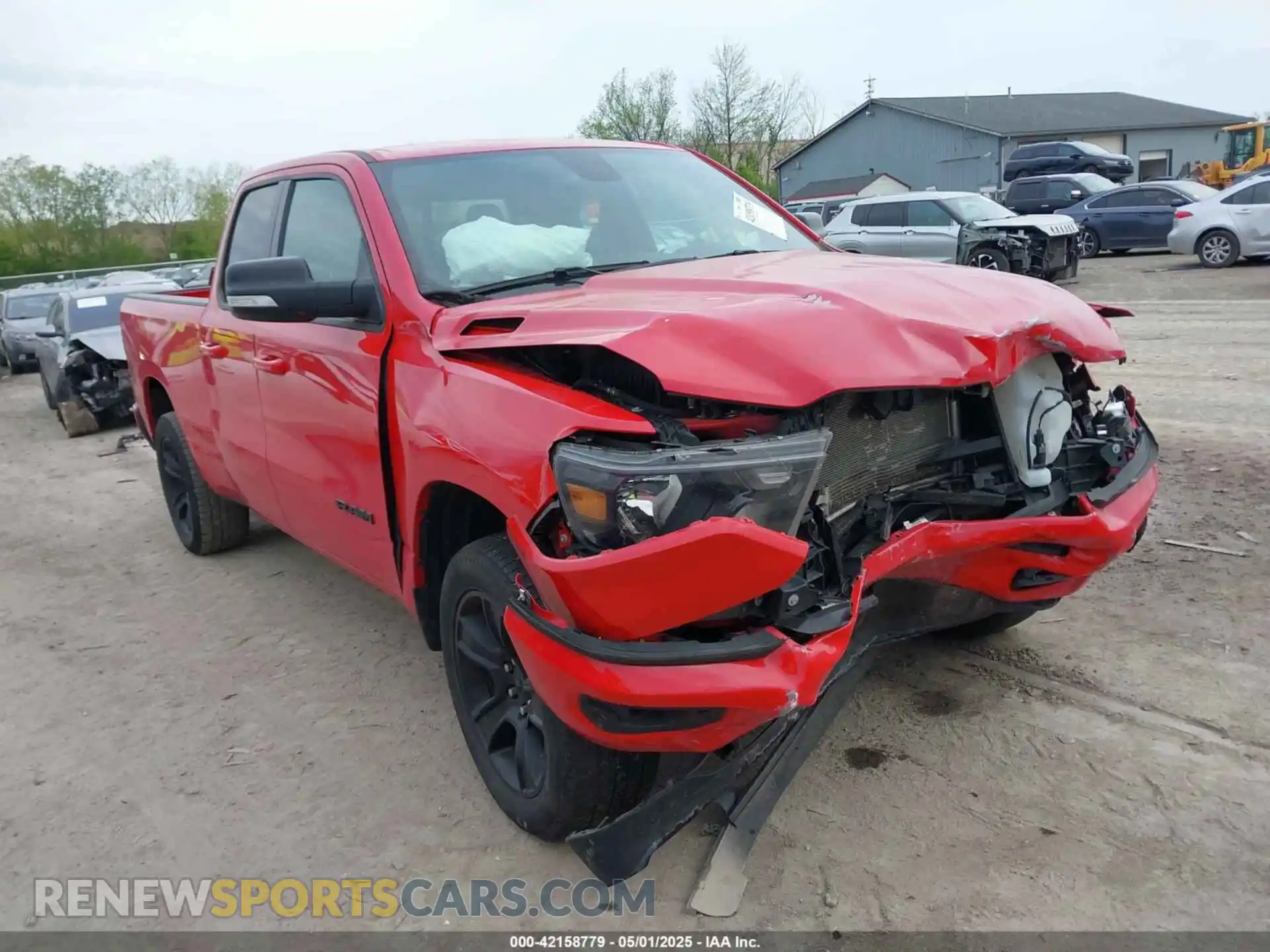 1 fotografías del automóvil dañado 1C6RRFBG2MN603753 RAM 1500 2021