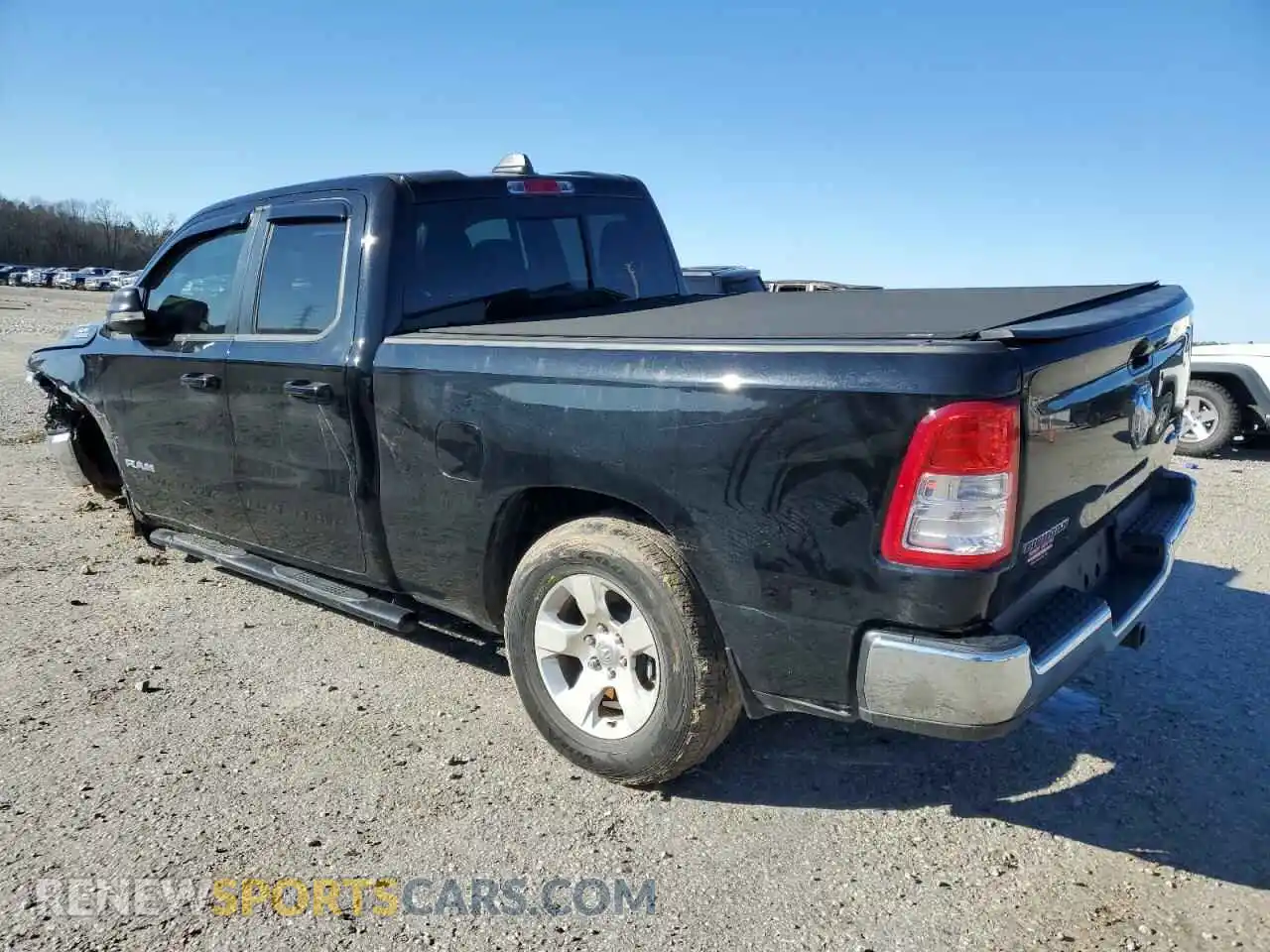2 Photograph of a damaged car 1C6RRFBG9MN553336 RAM 1500 2021