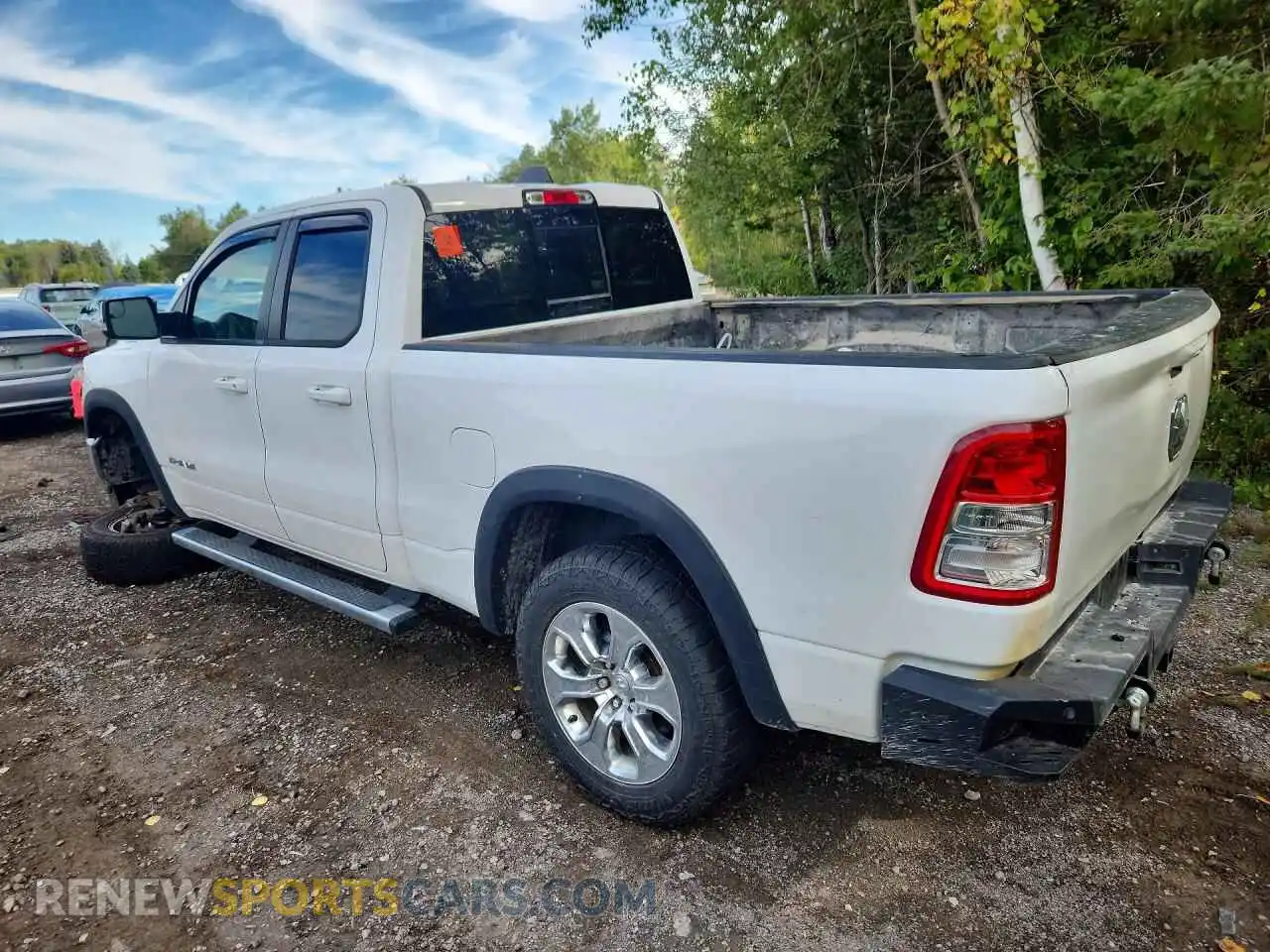 2 Photograph of a damaged car 1C6RRFBG9MN665313 RAM 1500 2021