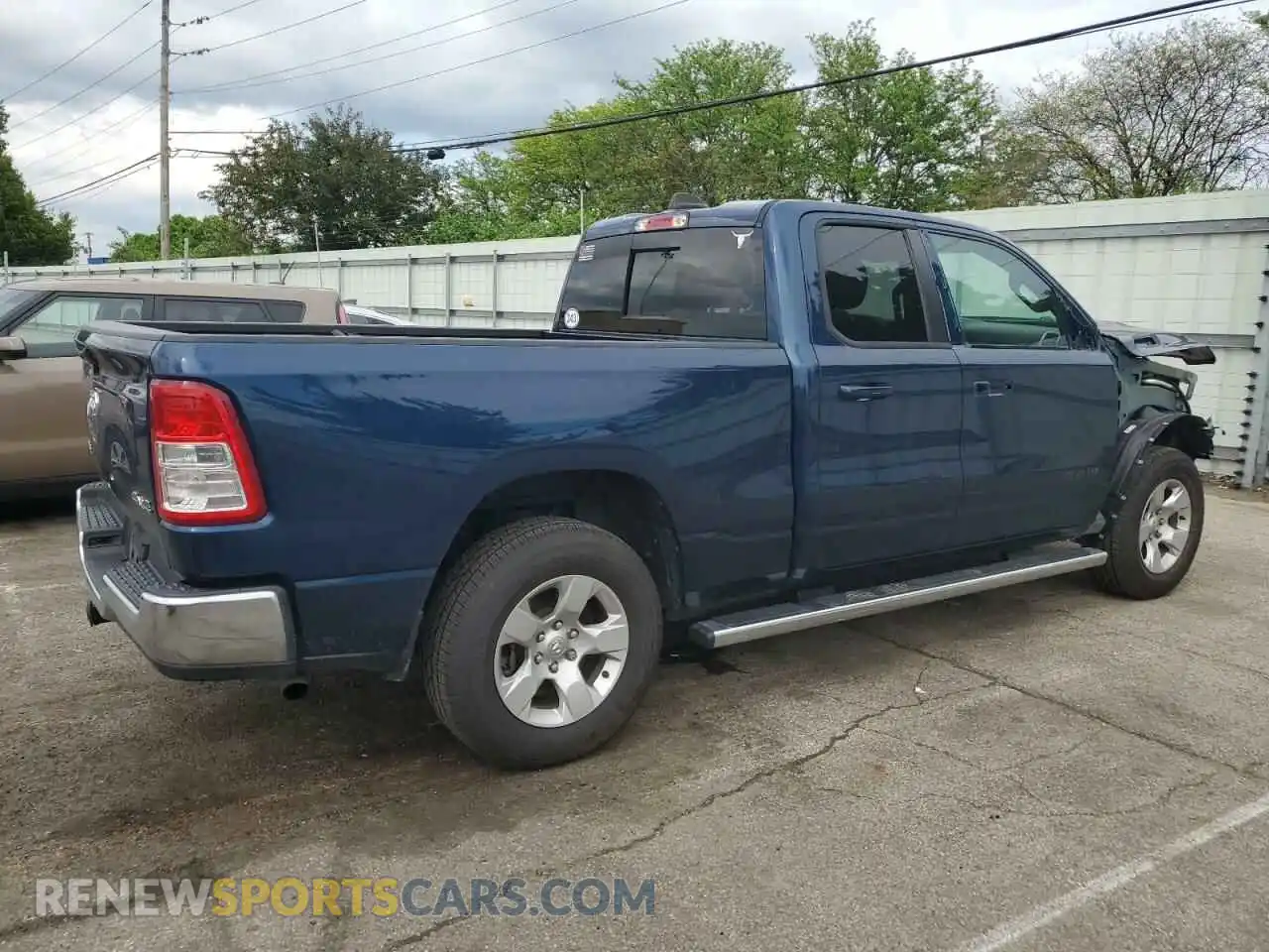 3 Photograph of a damaged car 1C6RRFBGXMN607744 RAM 1500 2021