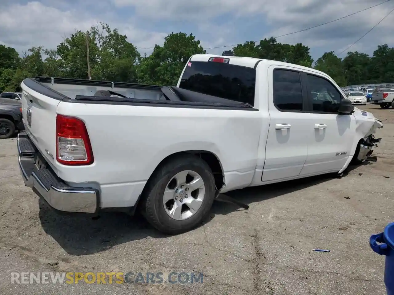3 Photograph of a damaged car 1C6RRFBGXMN698479 RAM 1500 2021