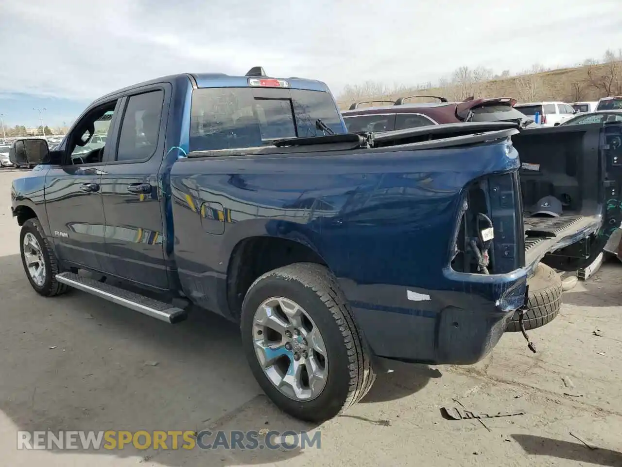 2 Photograph of a damaged car 1C6RRFBGXMN834819 RAM 1500 2021