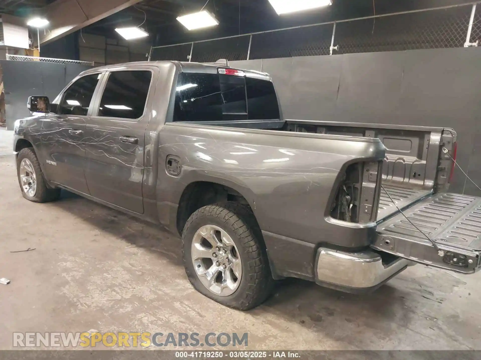 3 Photograph of a damaged car 1C6RRFFG6MN621716 RAM 1500 2021