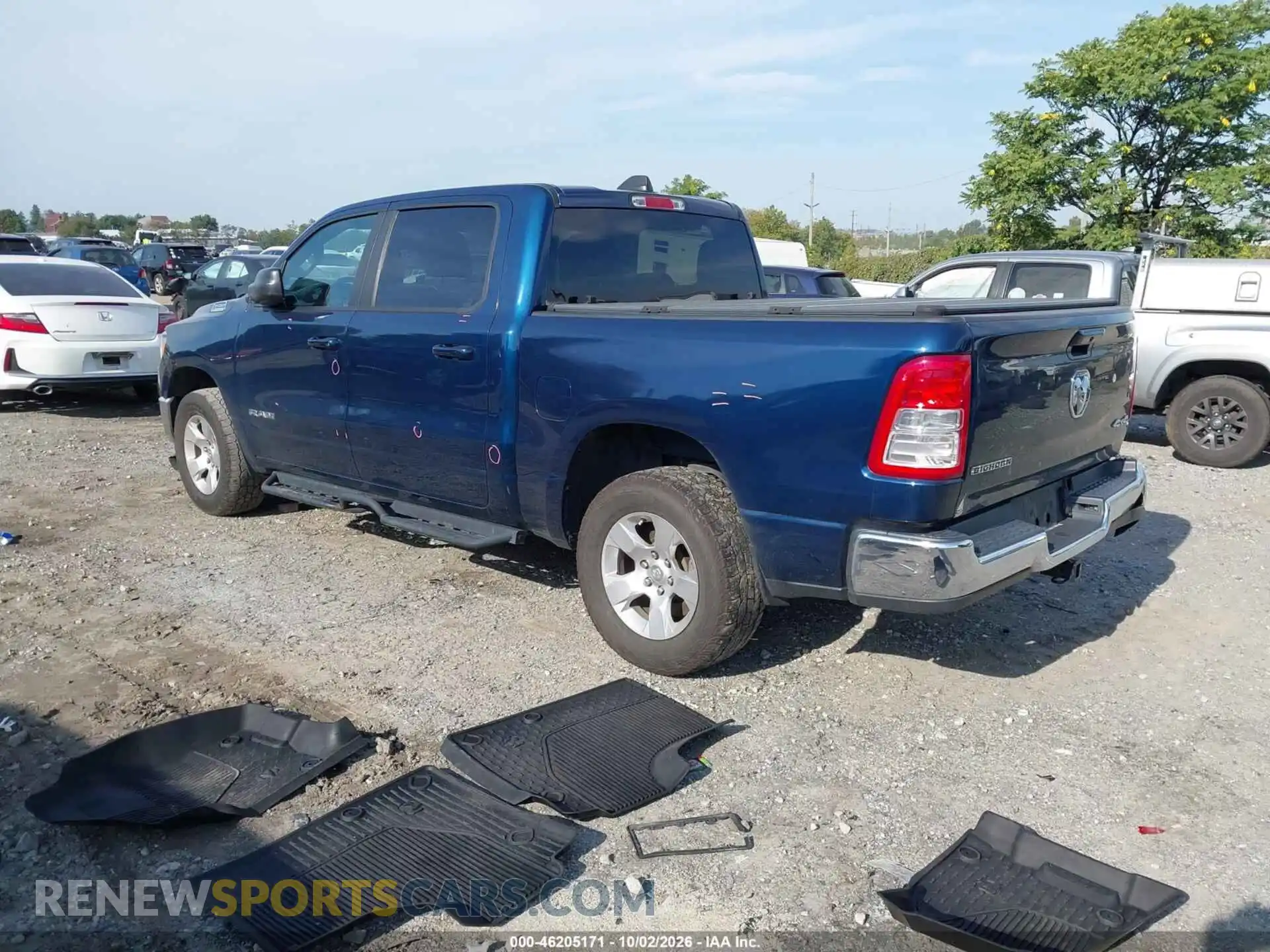 3 Photograph of a damaged car 1C6RRFFG8MN534738 RAM 1500 2021