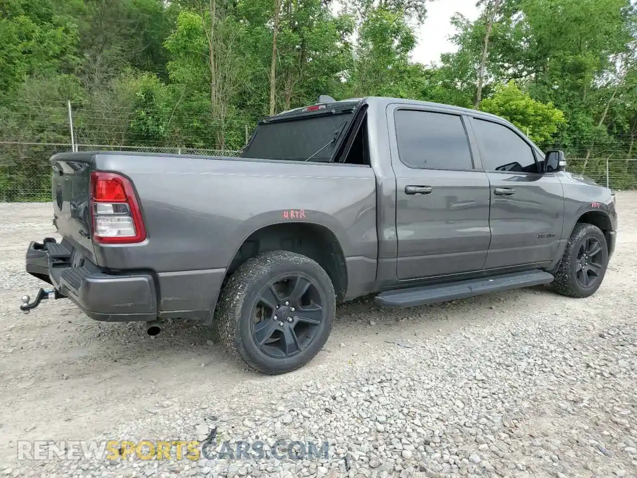 3 Photograph of a damaged car 1C6RRFFGXMN590468 RAM 1500 2021
