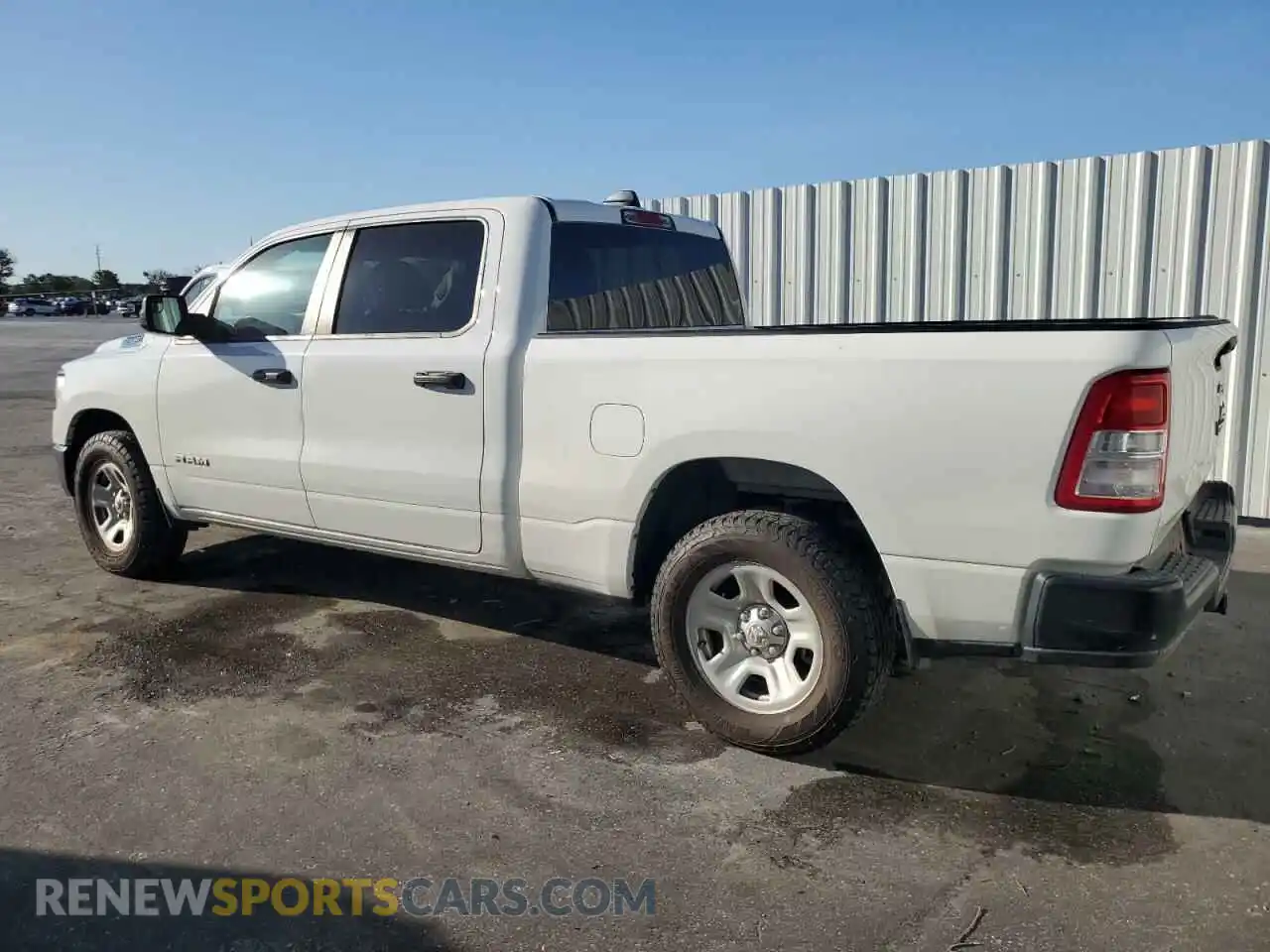 2 Photograph of a damaged car 1C6RRFNG2MN697452 RAM 1500 2021