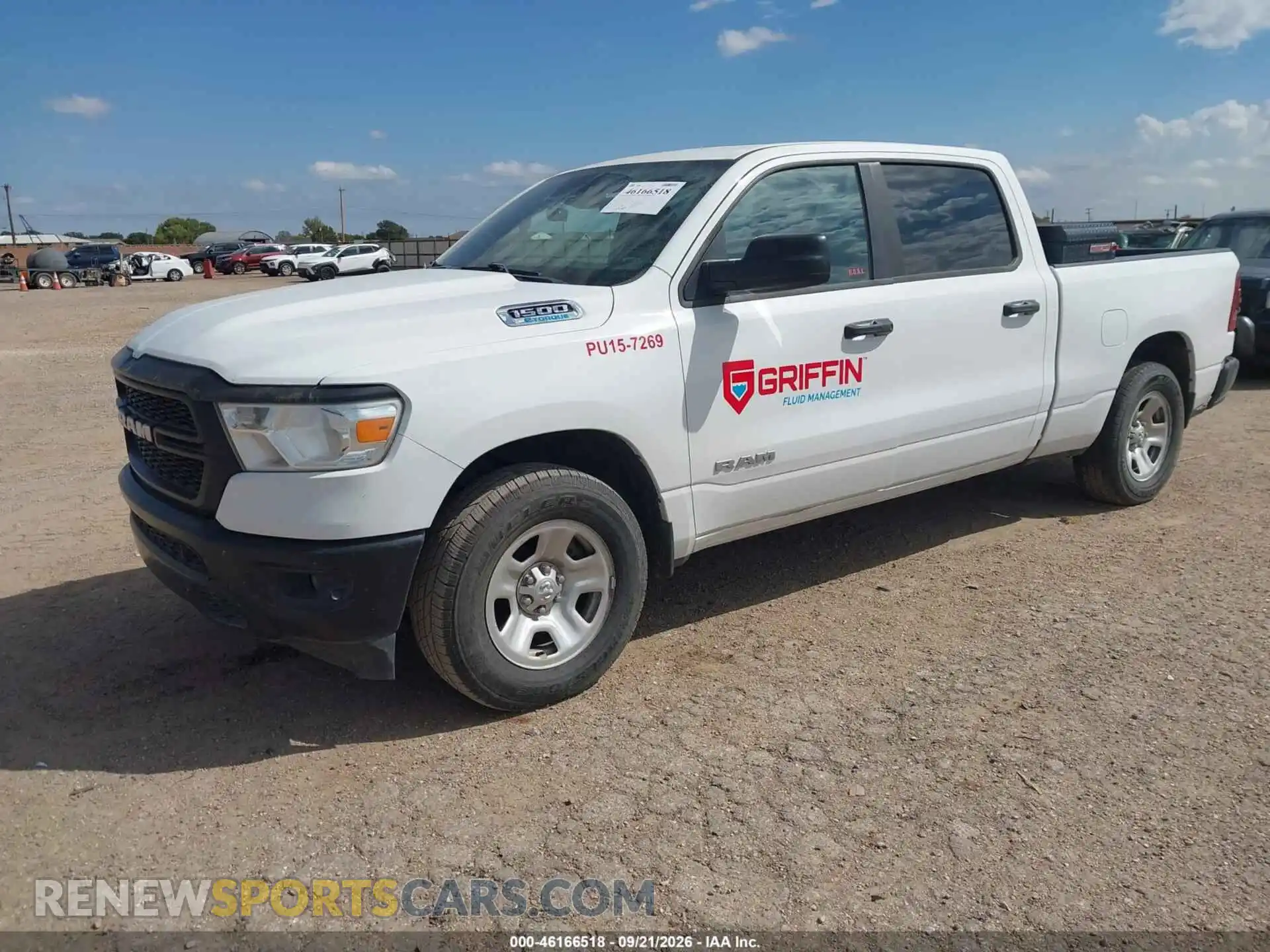 2 Photograph of a damaged car 1C6RRFNGXMN817269 RAM 1500 2021
