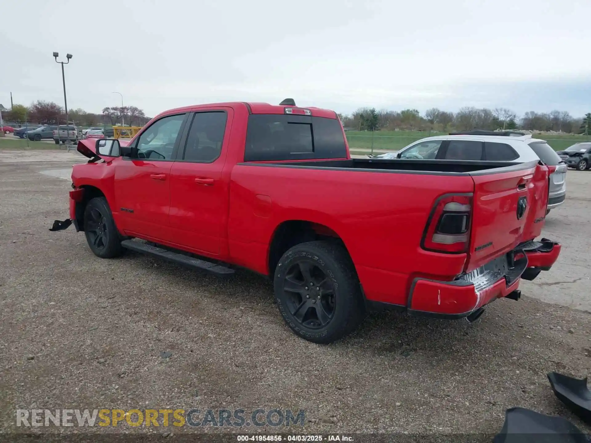 3 Photograph of a damaged car 1C6SRFBT0MN540666 RAM 1500 2021