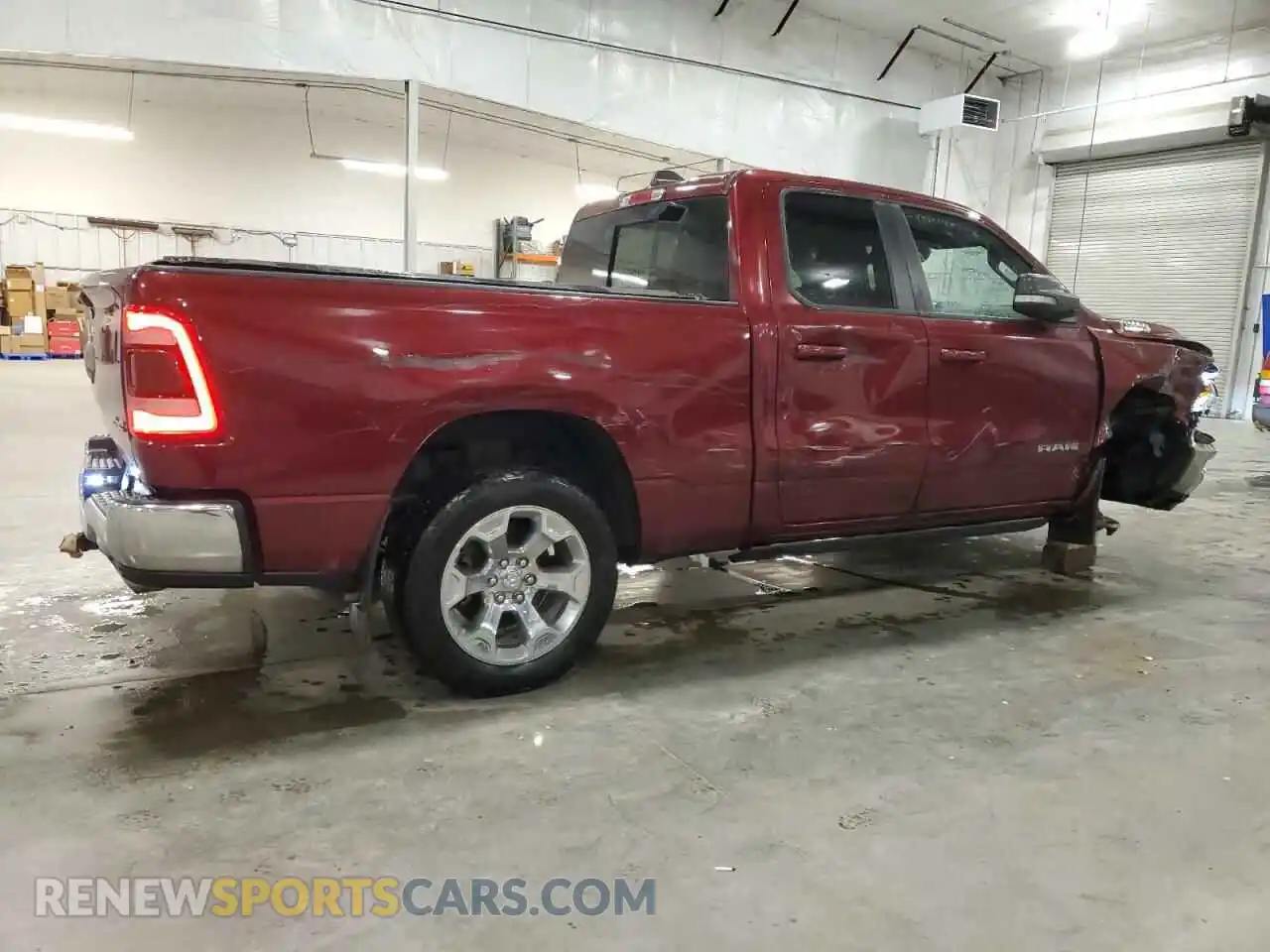 3 Photograph of a damaged car 1C6SRFBT2MN617506 RAM 1500 2021
