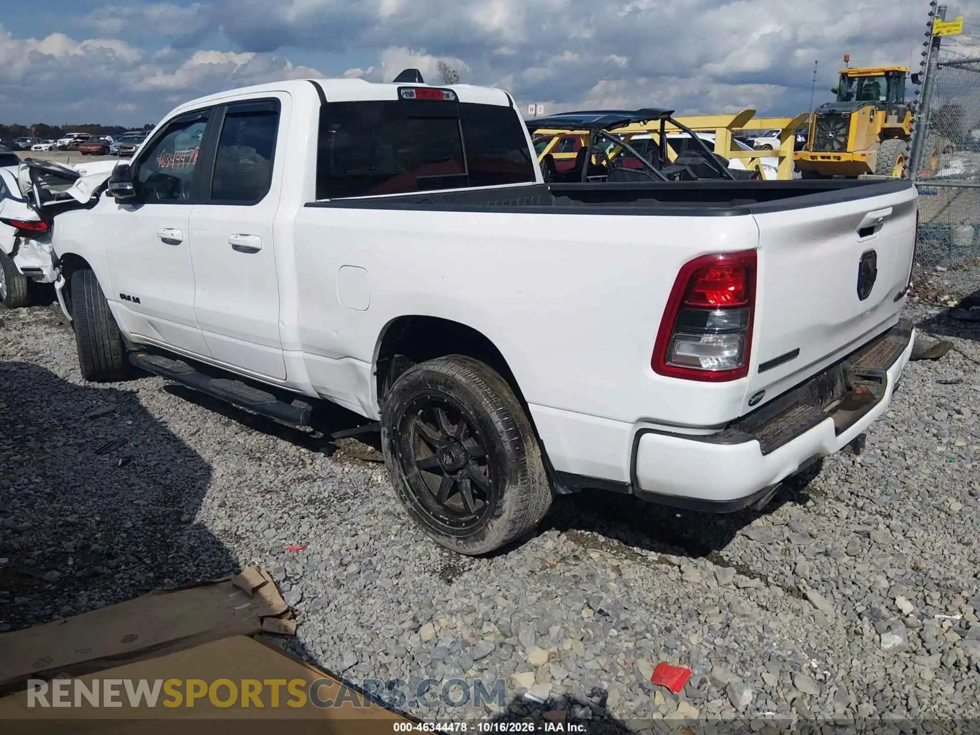3 Фотография поврежденного автомобиля 1C6SRFBT3MN618213 RAM 1500 2021