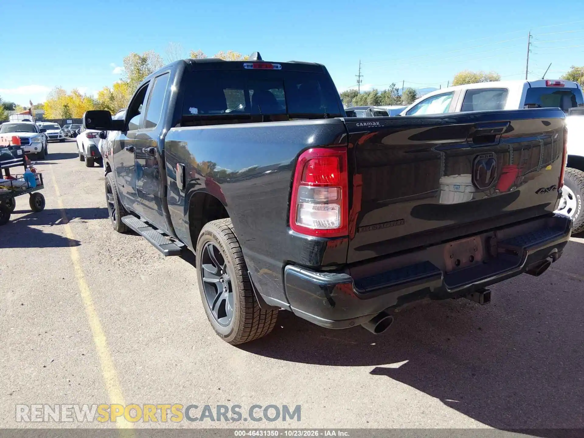 3 Photograph of a damaged car 1C6SRFBT3MN761341 RAM 1500 2021