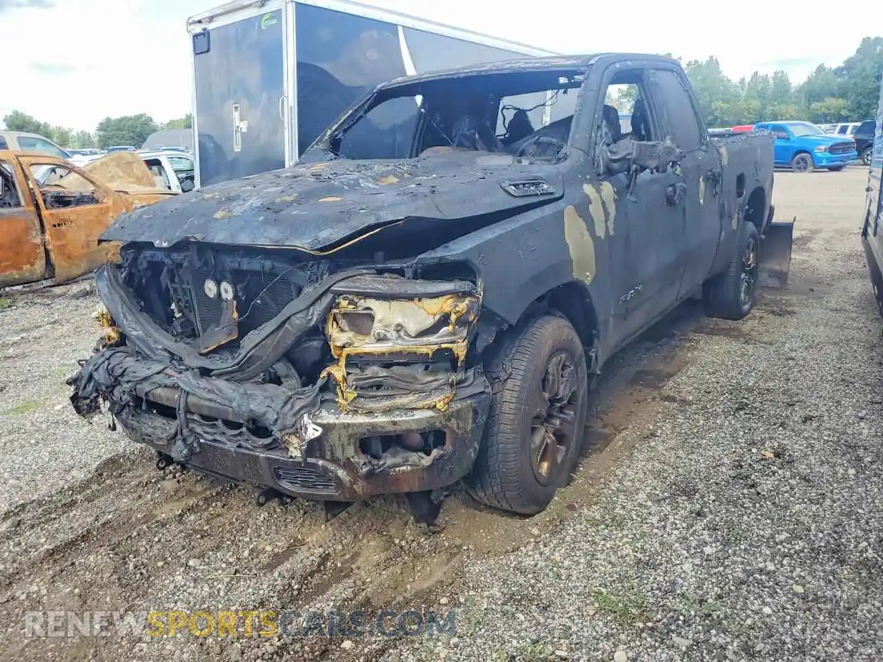 1 fotografías del automóvil dañado 1C6SRFBT4MN729725 RAM 1500 2021