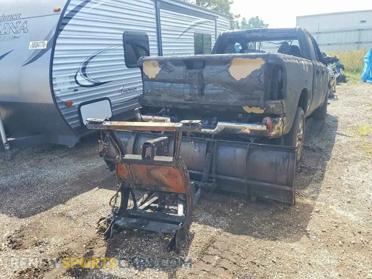 3 fotografías del automóvil dañado 1C6SRFBT4MN729725 RAM 1500 2021