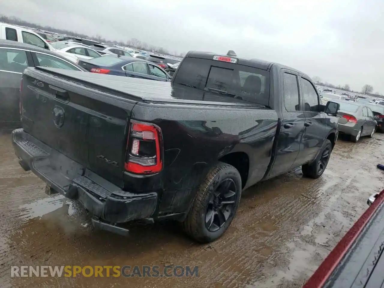 3 Photograph of a damaged car 1C6SRFBT7MN729234 RAM 1500 2021