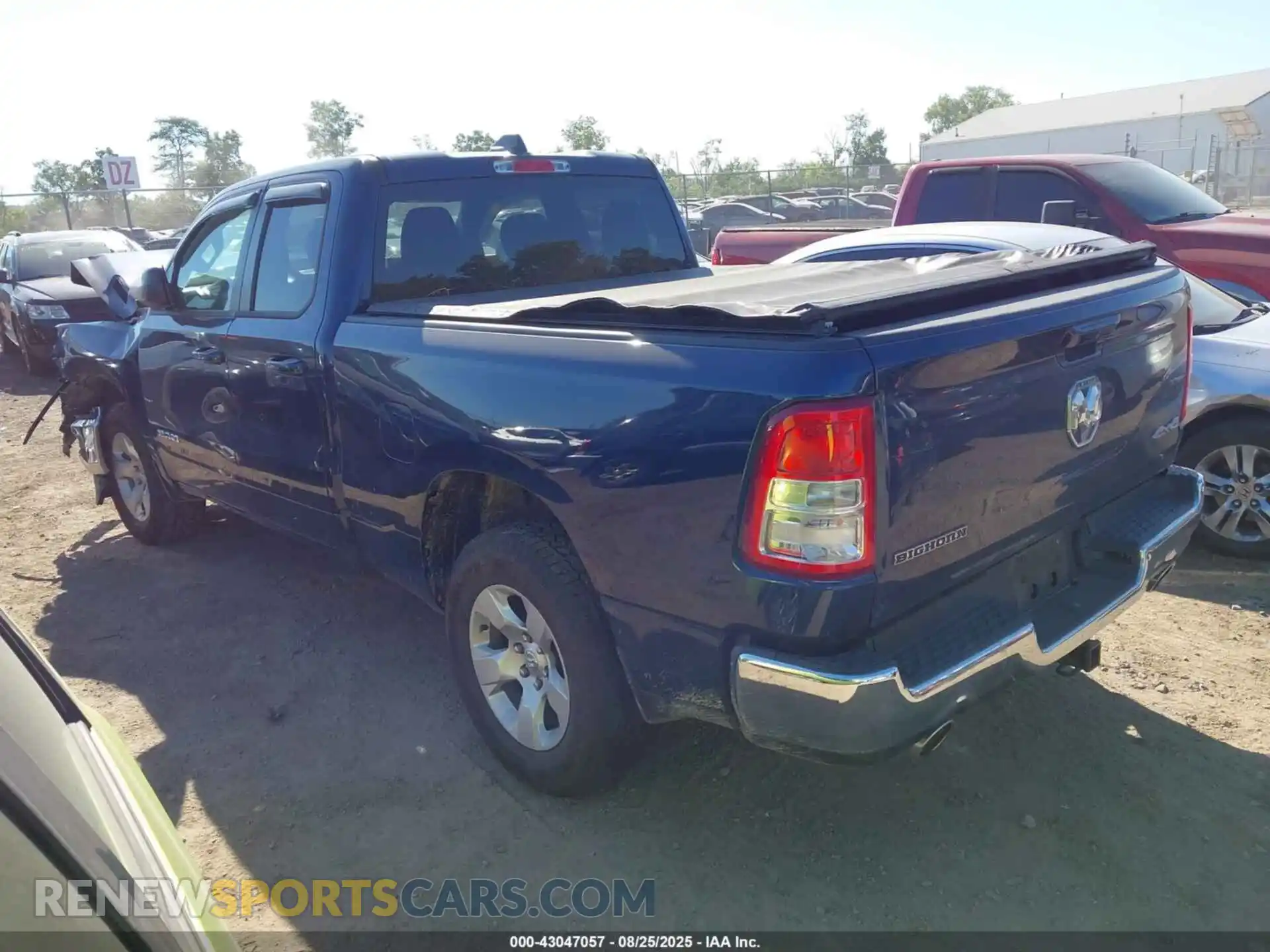 3 Photograph of a damaged car 1C6SRFBT7MN779812 RAM 1500 2021