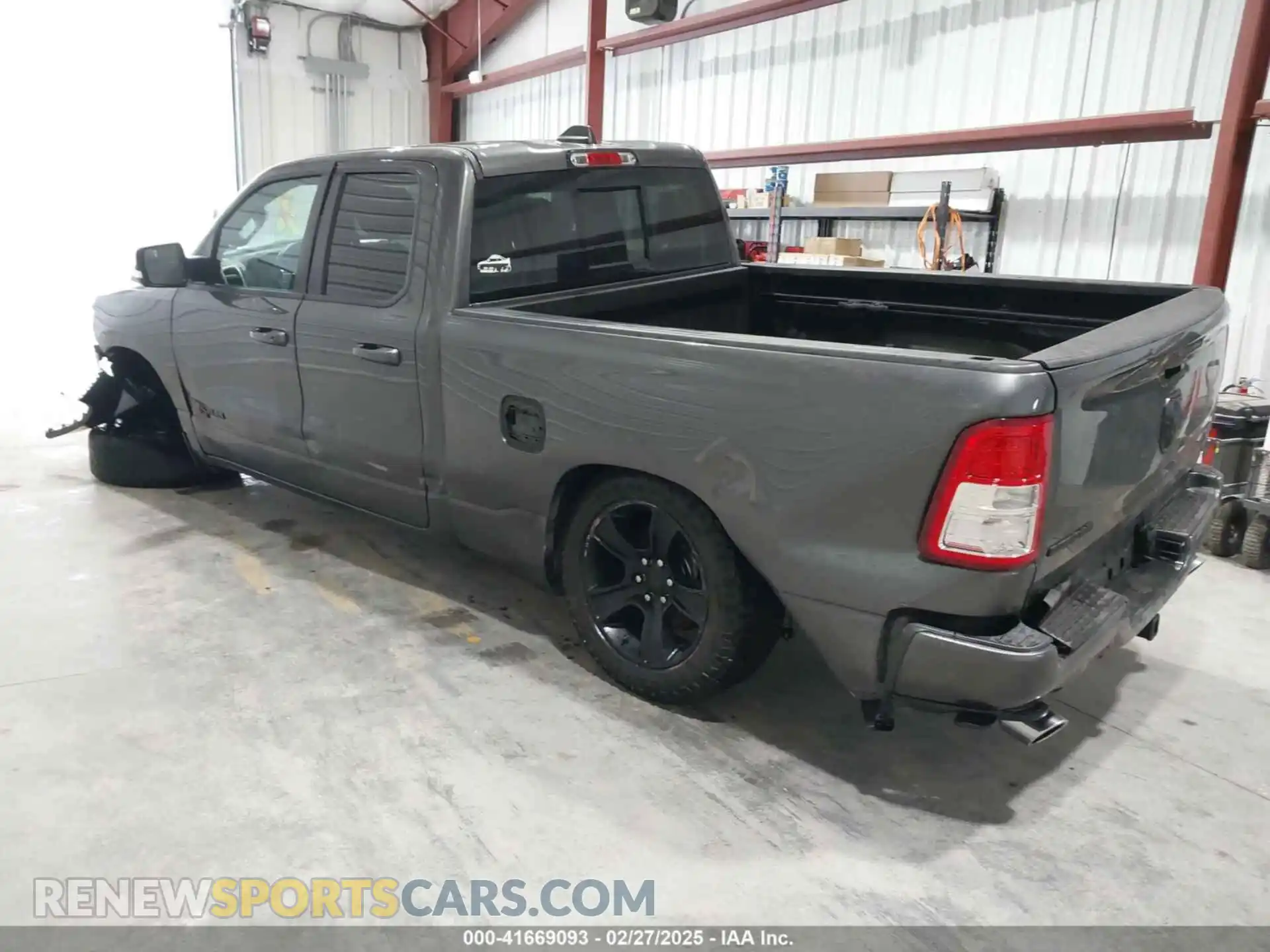 3 Photograph of a damaged car 1C6SRFBT8MN696504 RAM 1500 2021