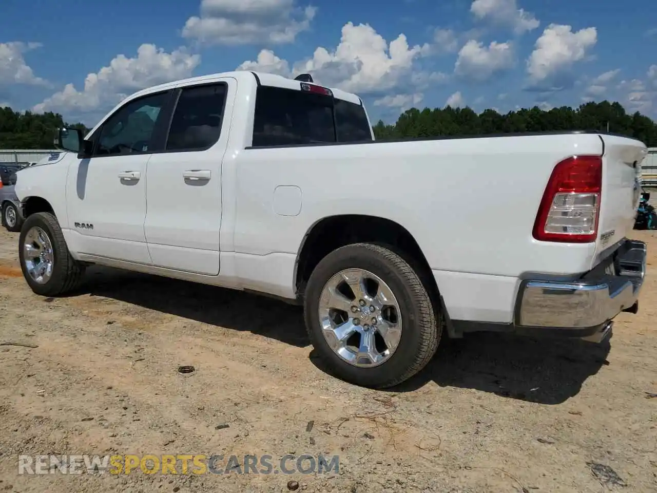 2 Photograph of a damaged car 1C6SRFBT8MN792214 RAM 1500 2021