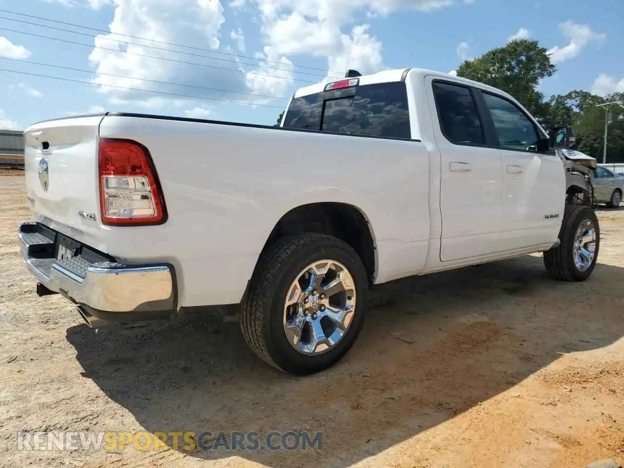 3 Photograph of a damaged car 1C6SRFBT8MN792214 RAM 1500 2021