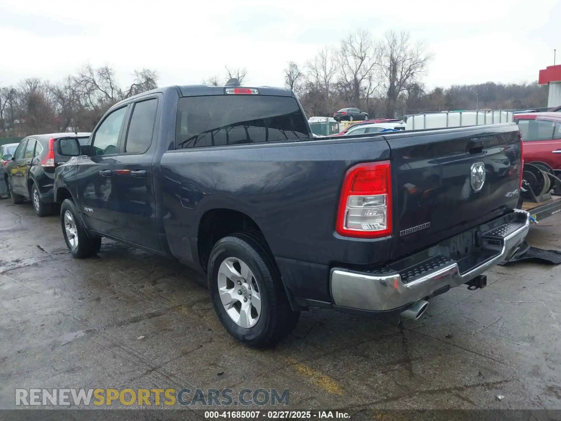 3 Photograph of a damaged car 1C6SRFBT9MN559538 RAM 1500 2021