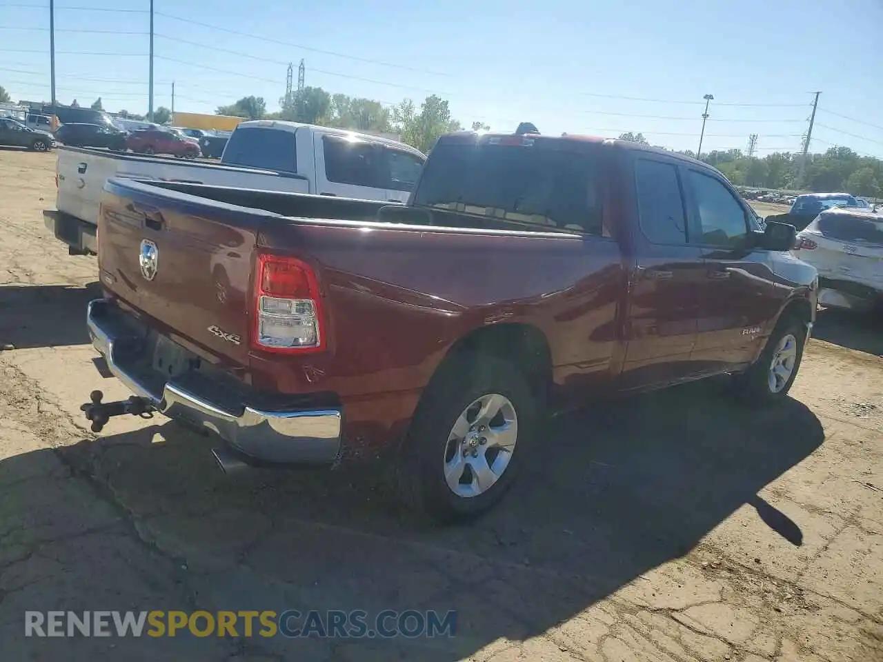 3 Photograph of a damaged car 1C6SRFBTXMN598767 RAM 1500 2021