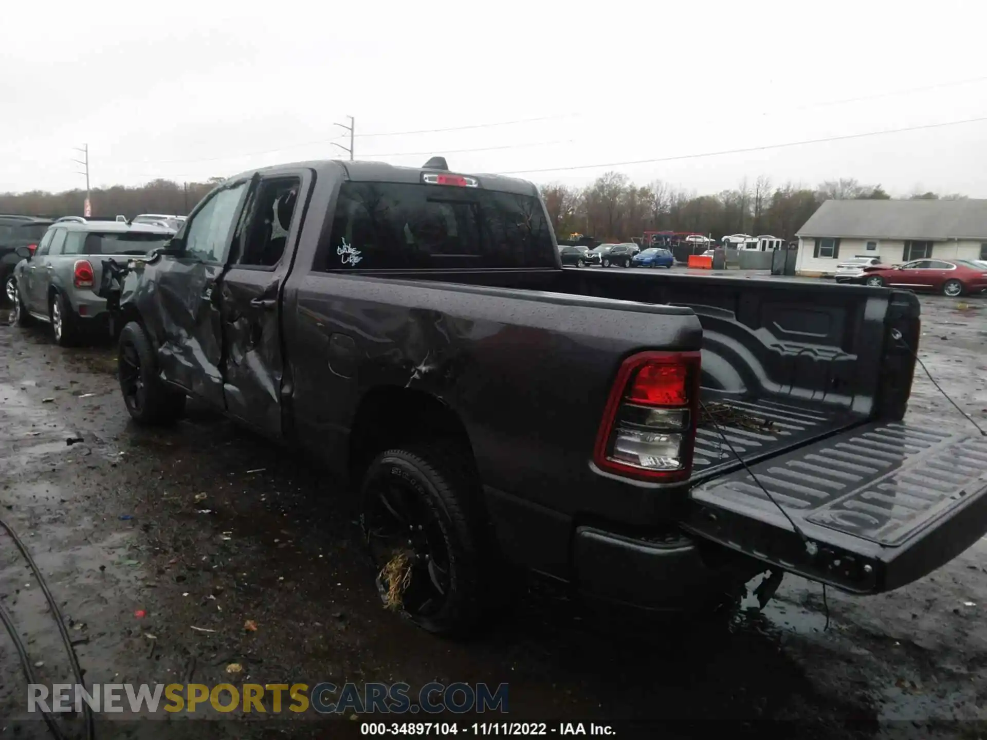 3 Photograph of a damaged car 1C6SRFBTXMN772661 RAM 1500 2021