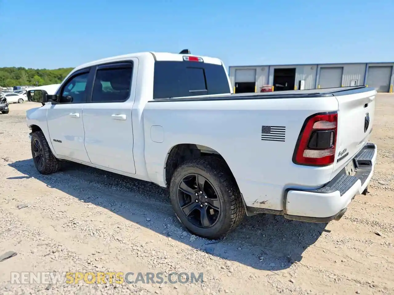 2 Photograph of a damaged car 1C6SRFFM2MN739916 RAM 1500 2021