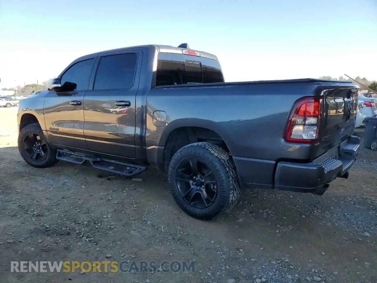 2 fotografías del automóvil dañado 1C6SRFFM9MN667872 RAM 1500 2021
