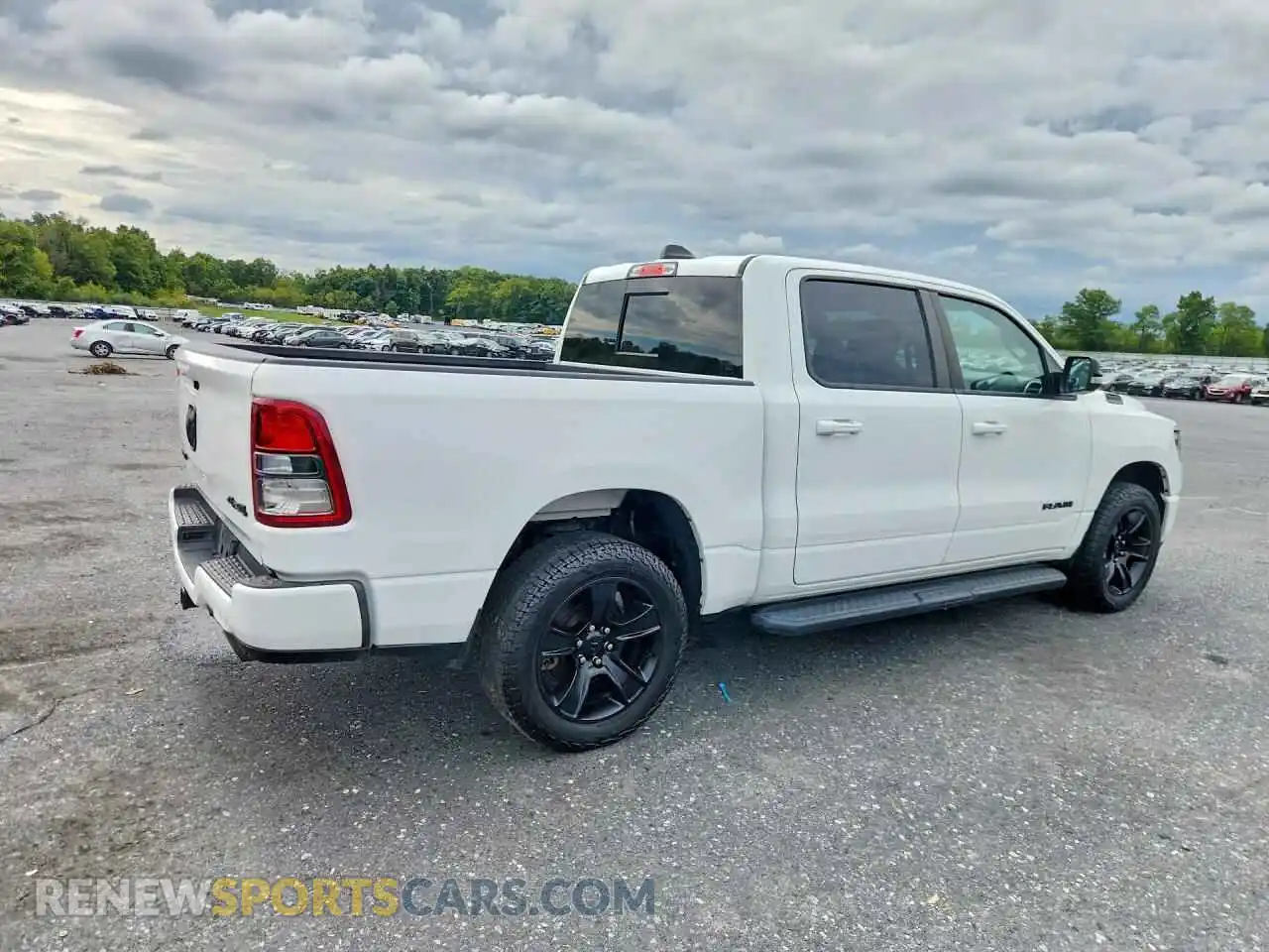 3 Photograph of a damaged car 1C6SRFFT0MN509413 RAM 1500 2021