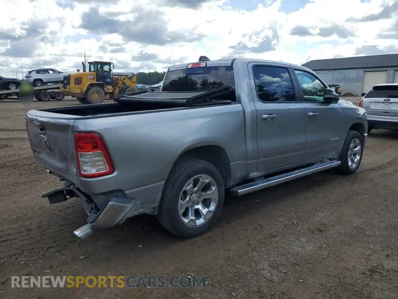 3 Photograph of a damaged car 1C6SRFFT0MN535364 RAM 1500 2021