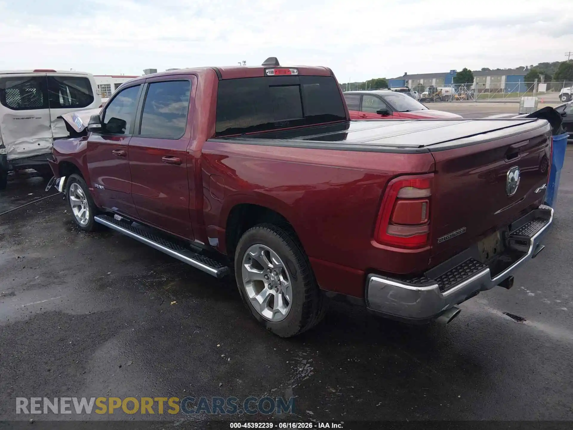 3 Photograph of a damaged car 1C6SRFFT1MN518234 RAM 1500 2021