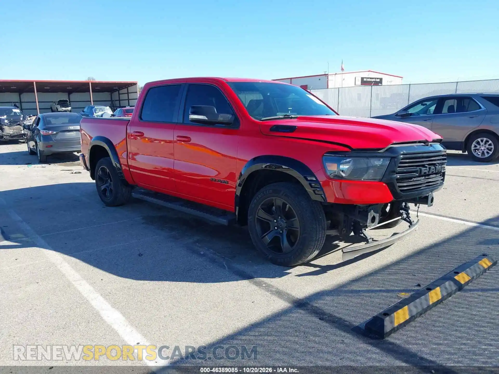 1 fotografías del automóvil dañado 1C6SRFFT1MN590776 RAM 1500 2021