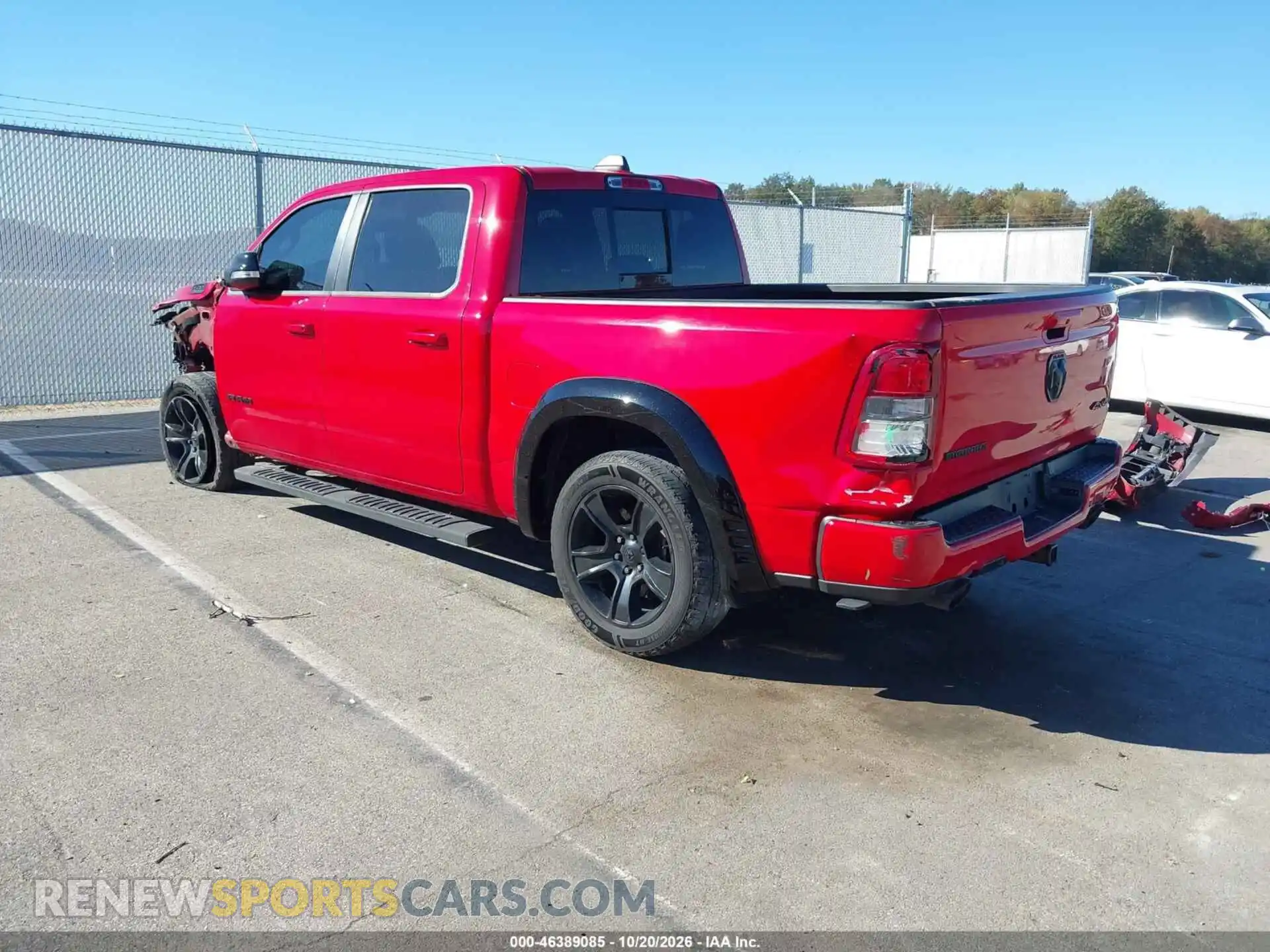 3 fotografías del automóvil dañado 1C6SRFFT1MN590776 RAM 1500 2021