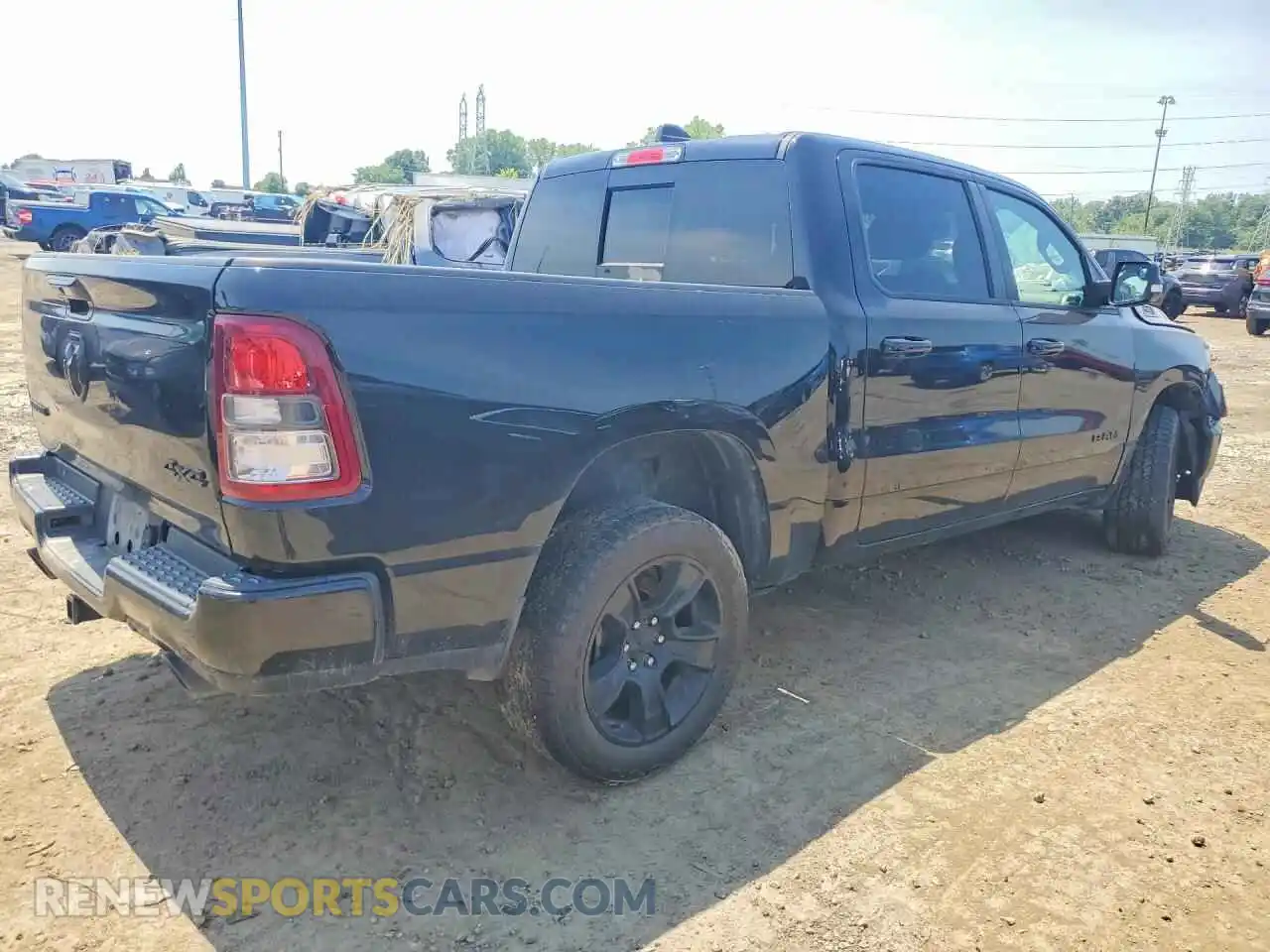 3 Photograph of a damaged car 1C6SRFFT1MN600884 RAM 1500 2021