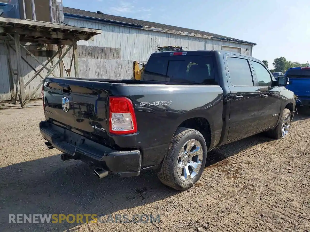3 fotografías del automóvil dañado 1C6SRFFT1MN792968 RAM 1500 2021