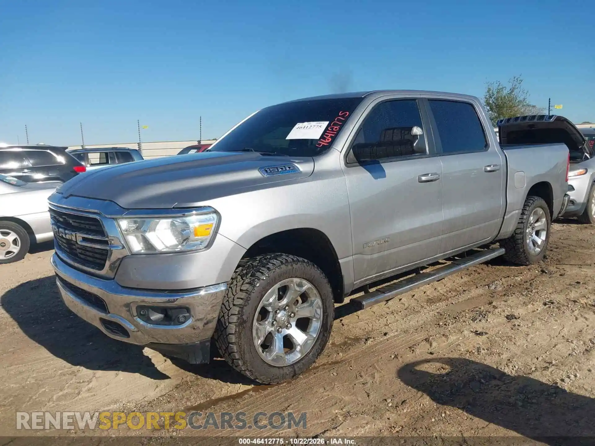 2 Photograph of a damaged car 1C6SRFFT1MN825709 RAM 1500 2021