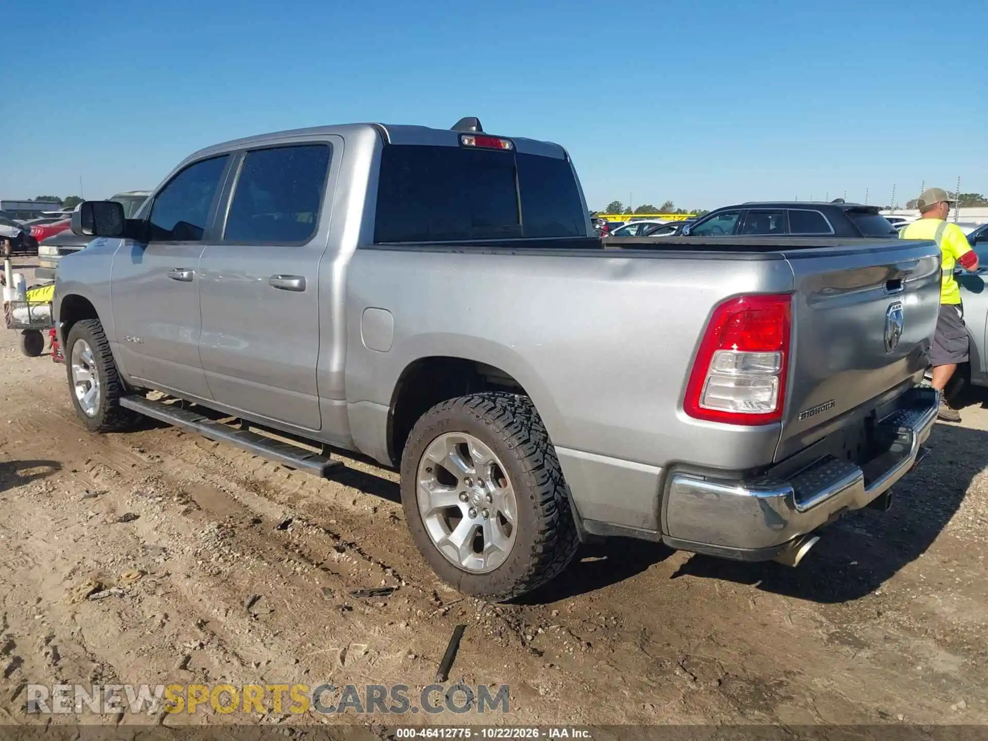 3 Photograph of a damaged car 1C6SRFFT1MN825709 RAM 1500 2021