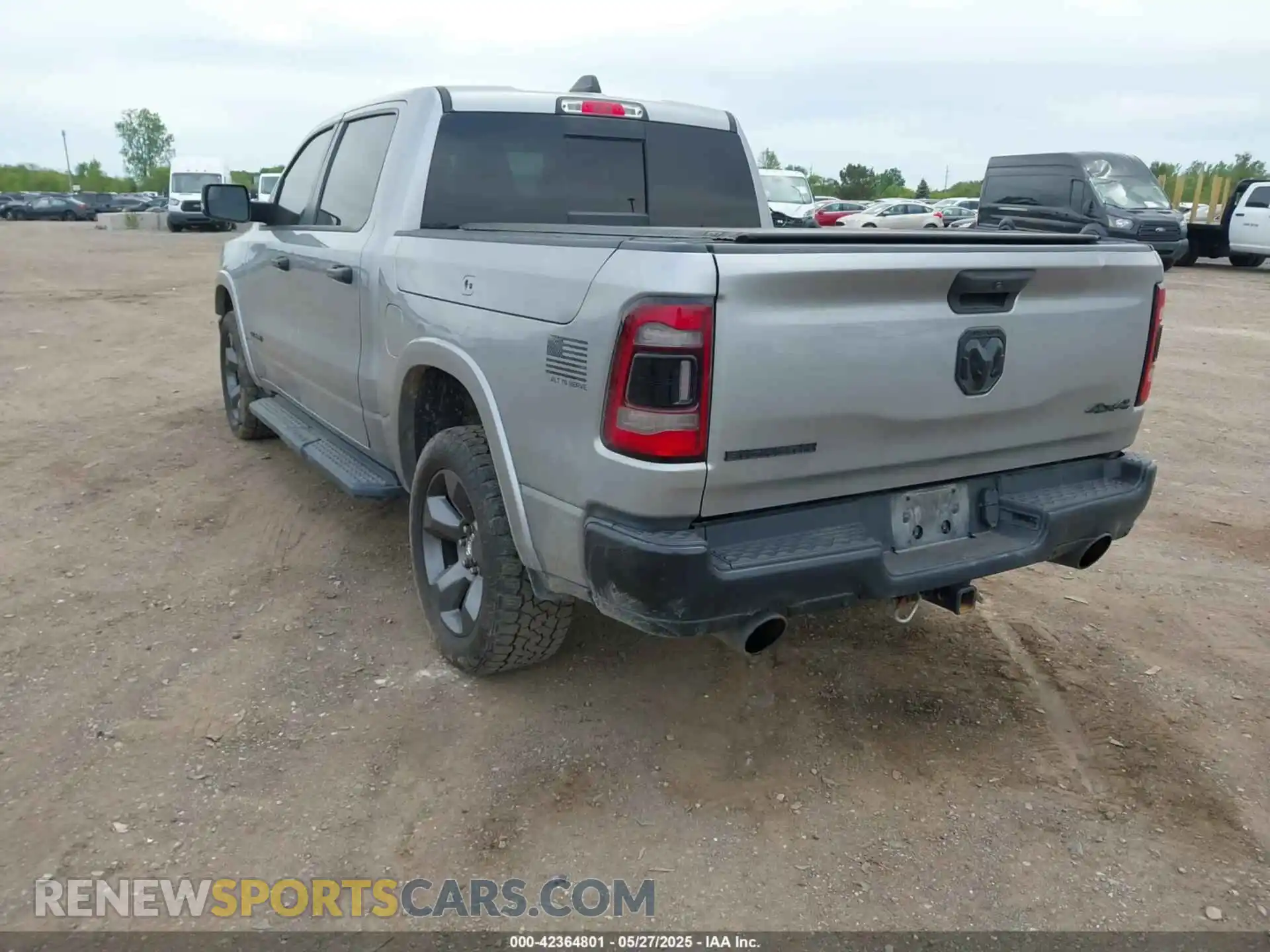 3 Photograph of a damaged car 1C6SRFFT2MN597123 RAM 1500 2021