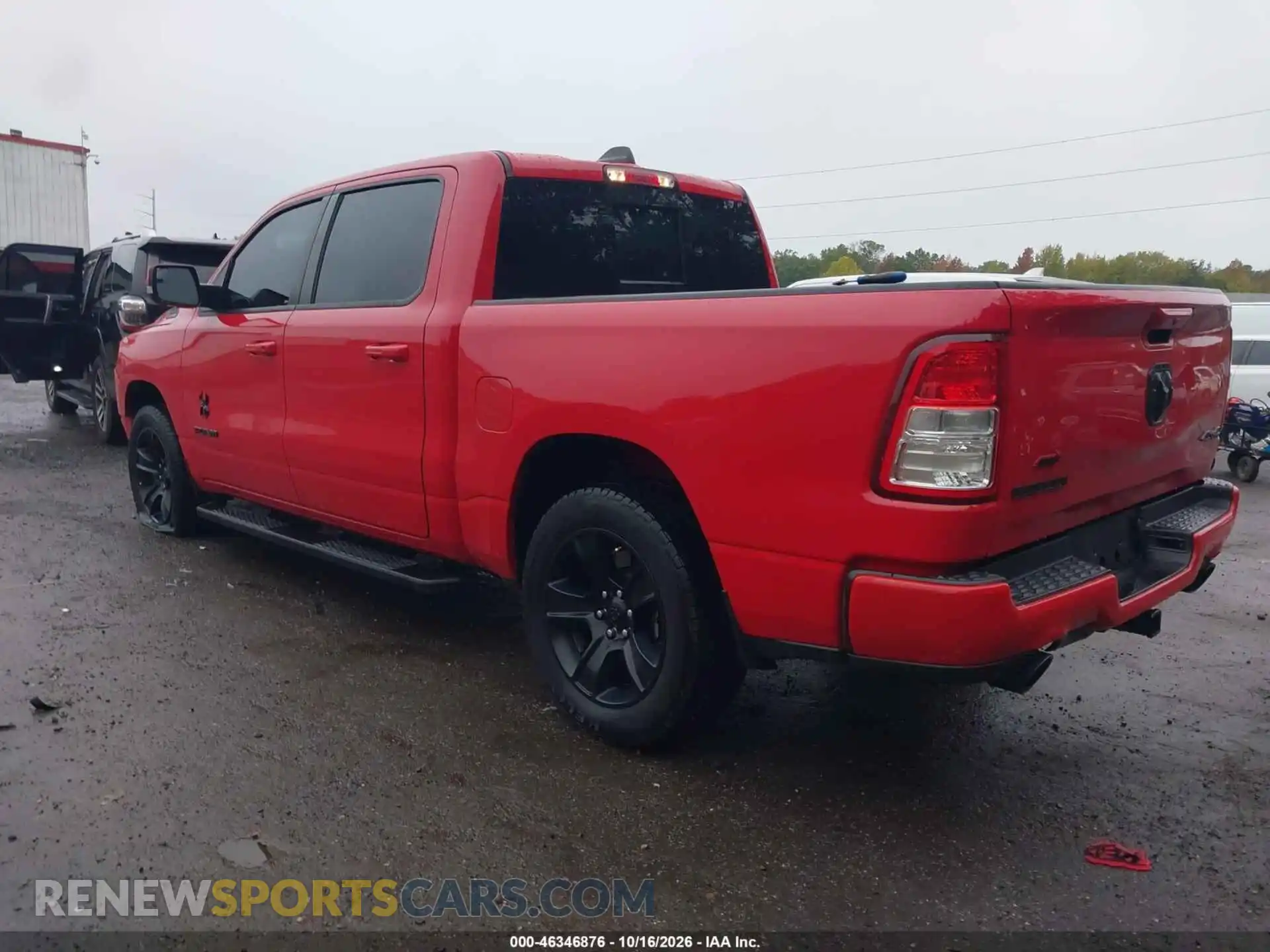 3 Photograph of a damaged car 1C6SRFFT2MN680521 RAM 1500 2021